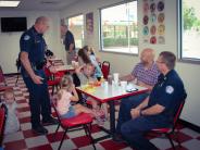 Coffee with a Cop at Donut Palace