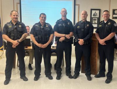 Four ACPD Officers Promoted